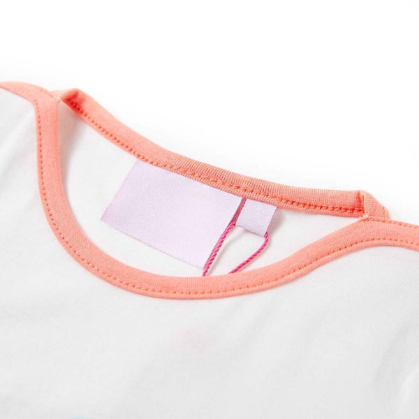 T-shirt infantil cor cru 92 - Image 3