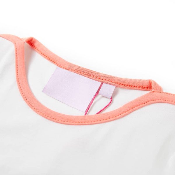 T-shirt infantil cor cru 104 - Image 3