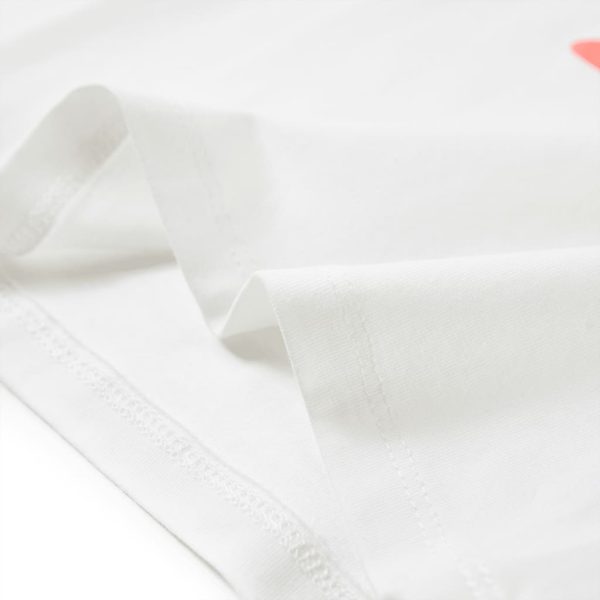 T-shirt infantil cor cru 128 - Image 6