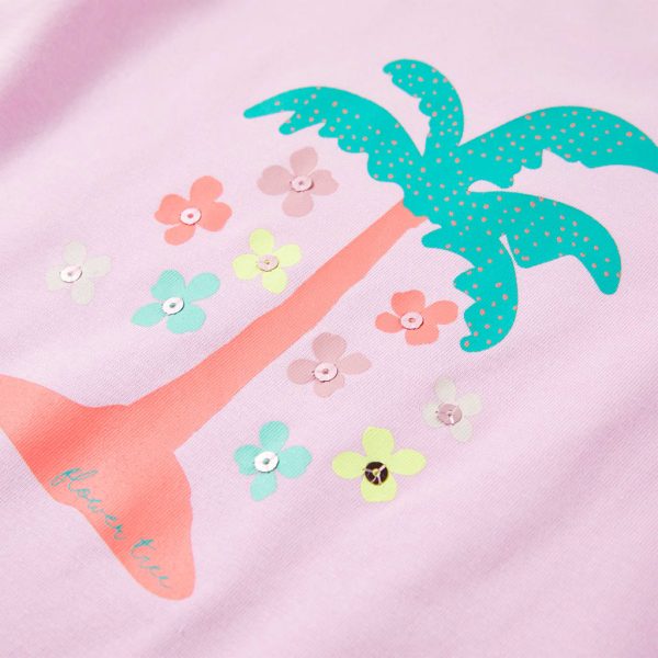 T-shirt de criança lilás 104 - Image 4
