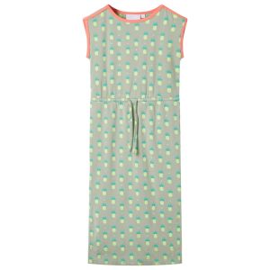 Vestido para criança menta velho 104
