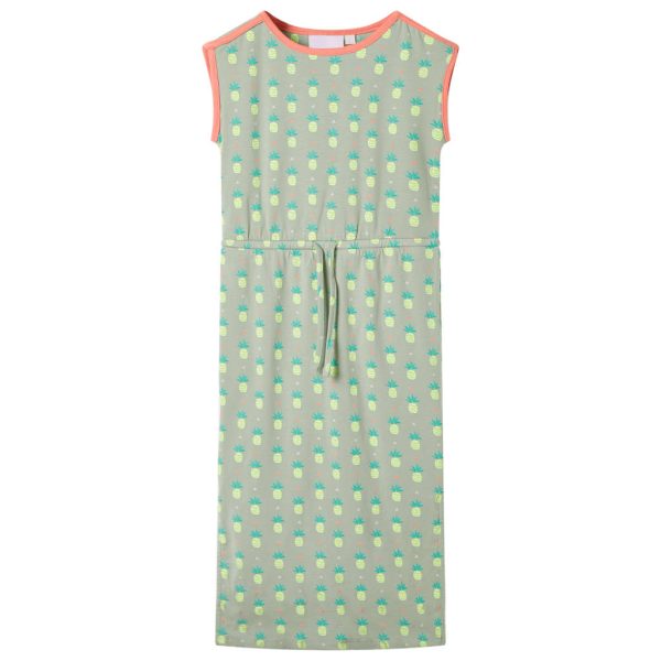 Vestido para criança menta velho 104
