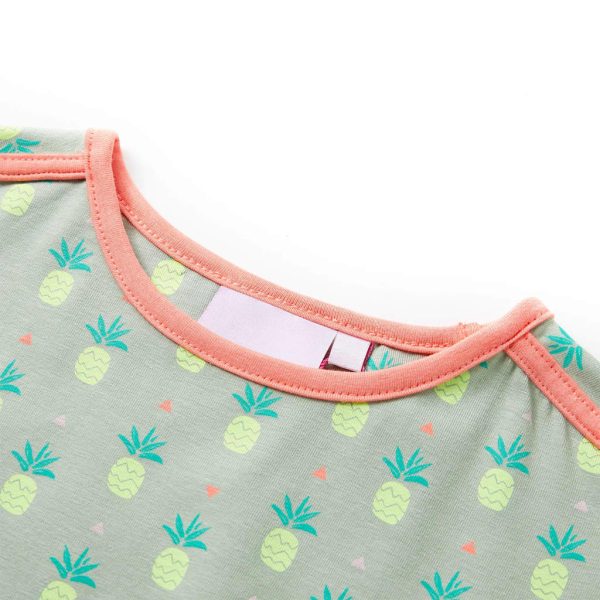 Vestido para criança menta velho 104 - Image 3