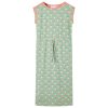 Vestido para criança menta velho 140