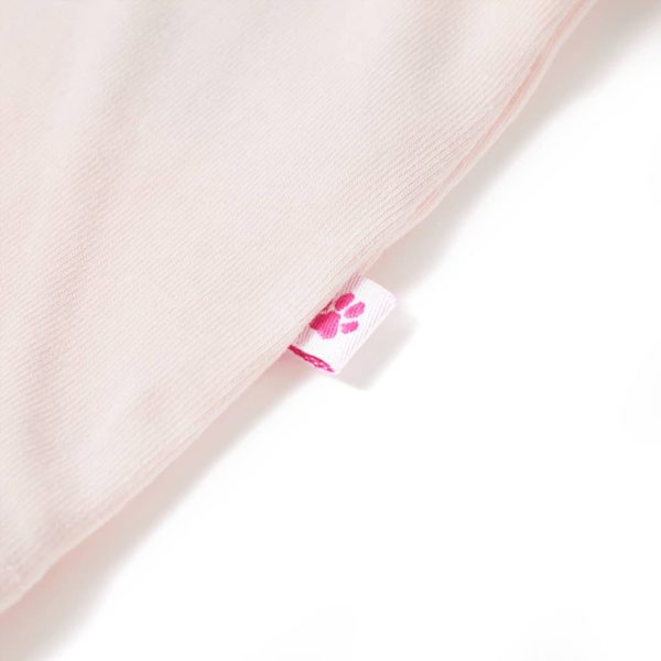 T-shirt de criança rosa suave 92 - Image 5