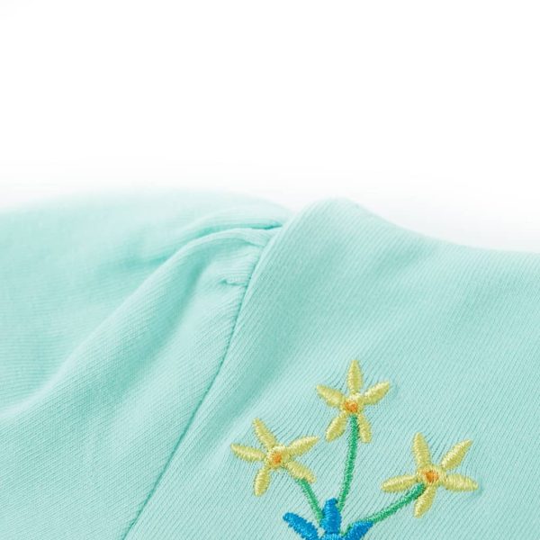T-shirt de criança ciano-claro 116 - Image 4