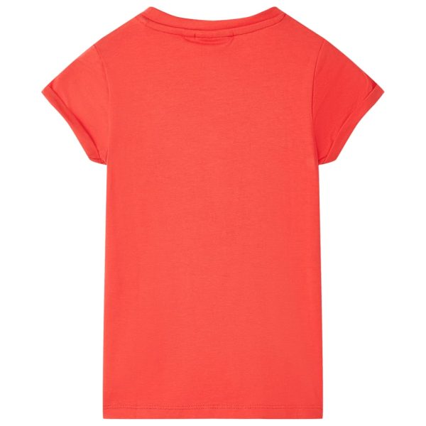 T-shirt para criança vermelho 116 - Image 2