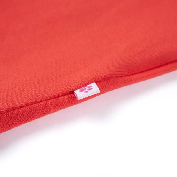 T-shirt para criança vermelho 116 - Image 4