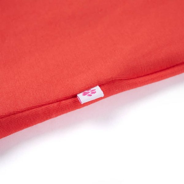 T-shirt para criança vermelho 140 - Image 4