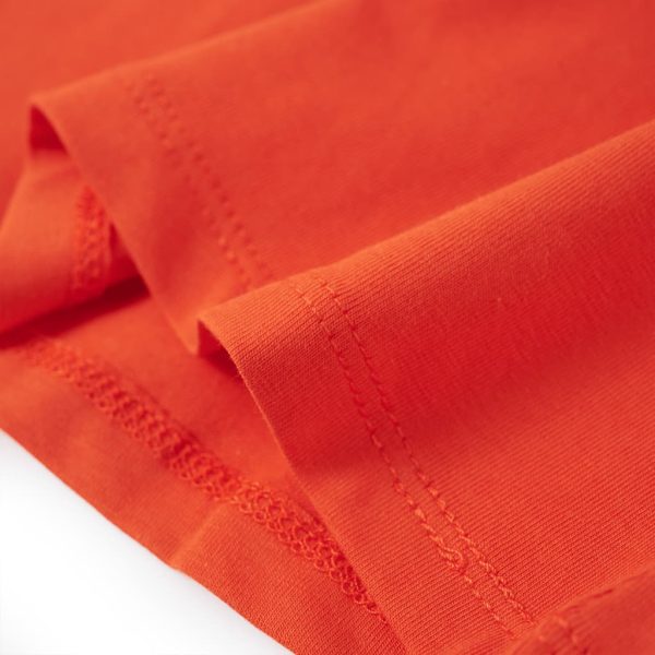 T-shirt de criança laranja-escuro 92 - Image 6