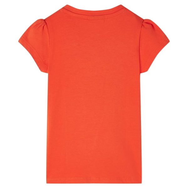 T-shirt de criança laranja-escuro 116 - Image 2