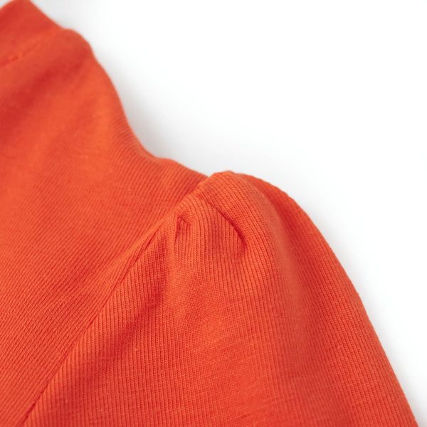 T-shirt de criança laranja-escuro 116 - Image 5