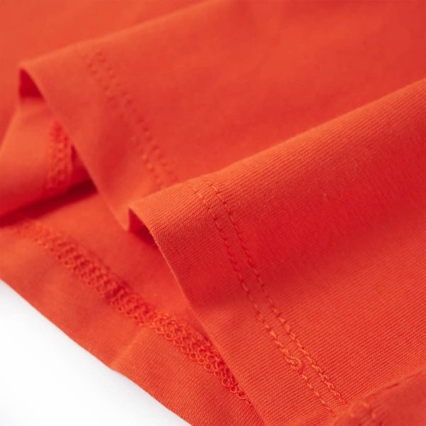 T-shirt de criança laranja-escuro 116 - Image 6