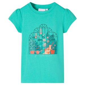 T-shirt infantil menta 116
