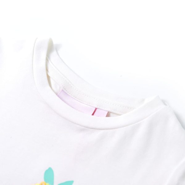 T-shirt infantil cor cru 92 - Image 3