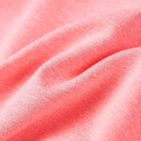 Sweatshirt para criança com capuz rosa-brilhante 128 - Image 6