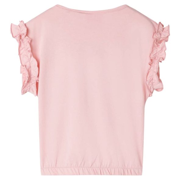 T-shirt de criança rosa-claro 92 - Image 2