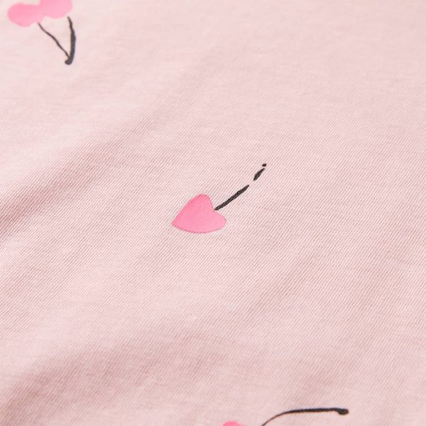 T-shirt de criança rosa-claro 92 - Image 4