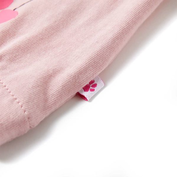 T-shirt de criança rosa-claro 92 - Image 5