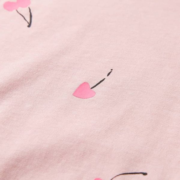 T-shirt de criança rosa-claro 116 - Image 4
