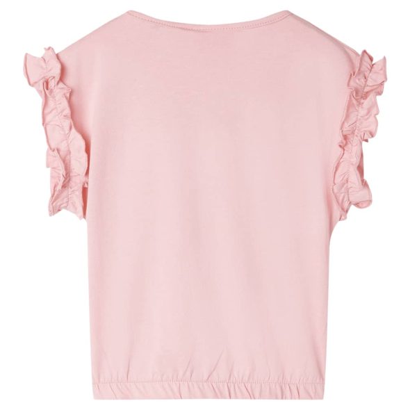T-shirt de criança rosa-claro 128 - Image 2