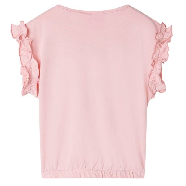 T-shirt de criança rosa-claro 140 - Image 2