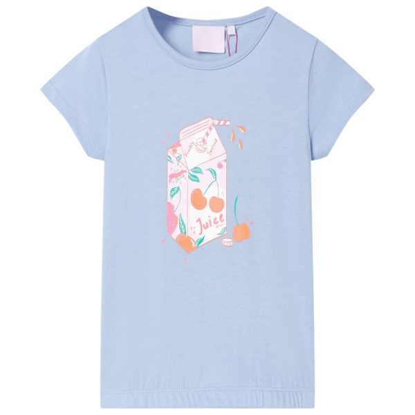 T-shirt de criança azul 104