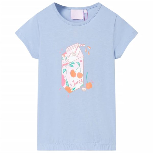 T-shirt para criança azul 116