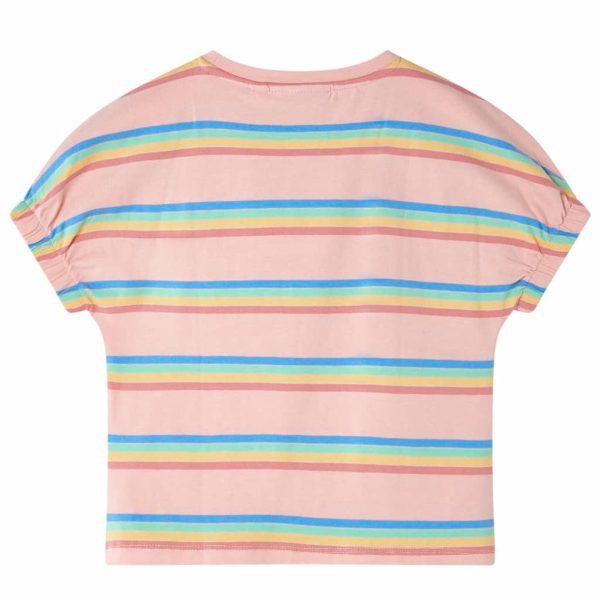 T-shirt para criança cor pêssego 92 - Image 2