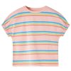 T-shirt para criança cor pêssego 104