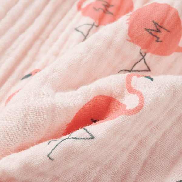 Vestido de criança com folhos rosa-suave 92 - Image 7