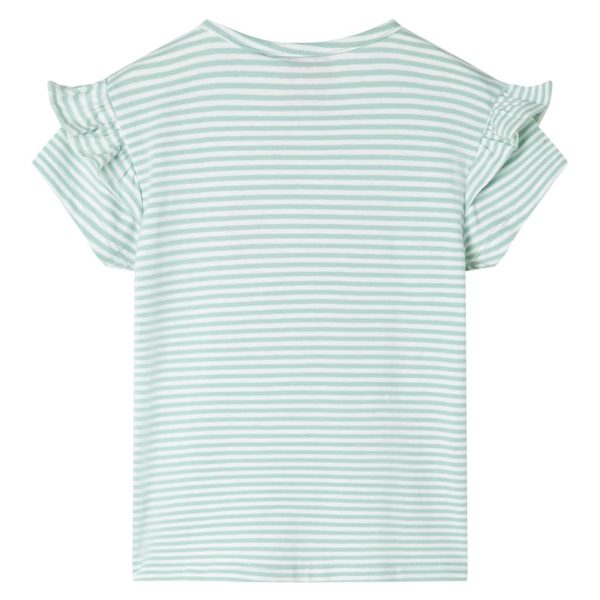 T-shirt infantil menta 128 - Image 2