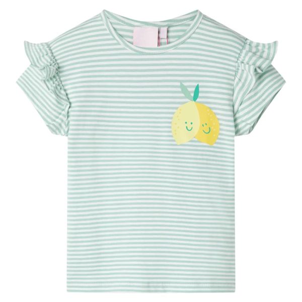T-shirt infantil menta 140