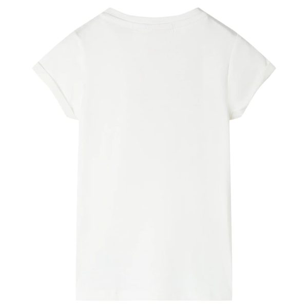 T-shirt infantil cor cru 116 - Image 2