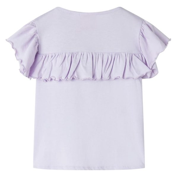 T-shirt de criança lilás 116 - Image 2