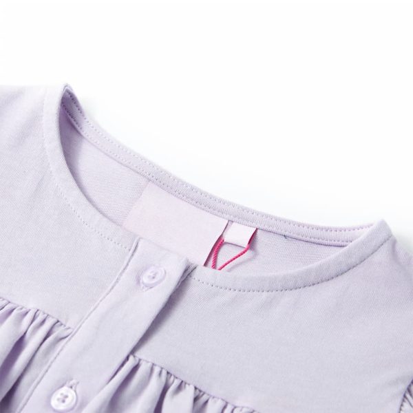 T-shirt de criança lilás 128 - Image 3