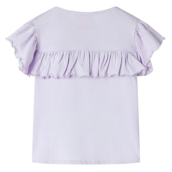 T-shirt de criança lilás 140 - Image 2