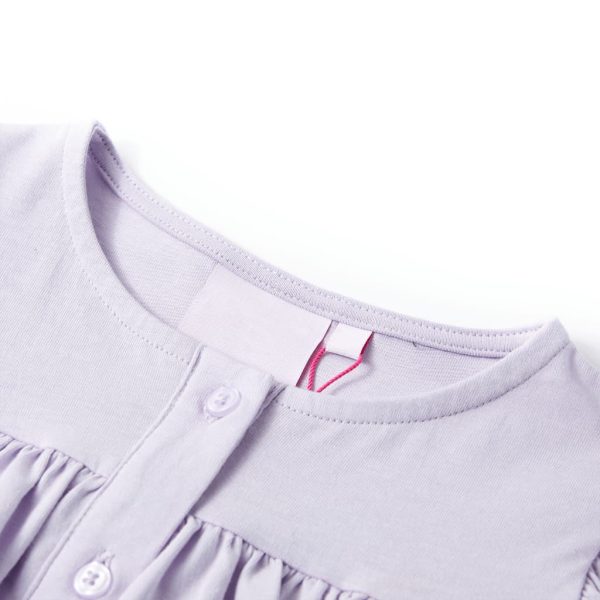 T-shirt de criança lilás 140 - Image 3