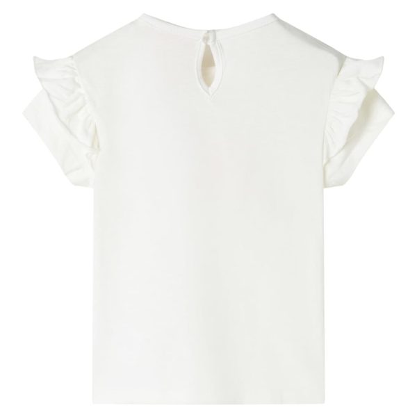 T-shirt infantil cor cru 116 - Image 2