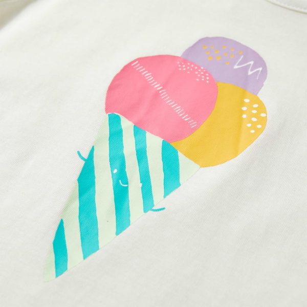 T-shirt infantil cor cru 116 - Image 4