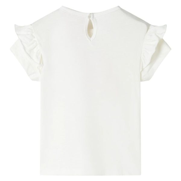 T-shirt infantil cor cru 140 - Image 2