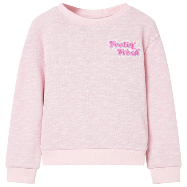 Sweatshirt para criança lilás 128