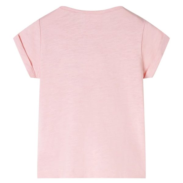 T-shirt de criança rosa-claro 128 - Image 2