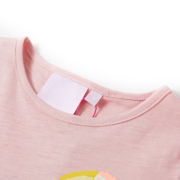T-shirt de criança rosa-claro 128 - Image 3