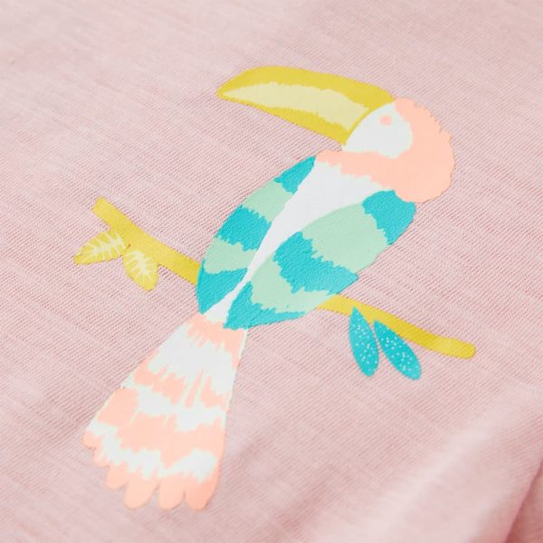 T-shirt de criança rosa-claro 128 - Image 4