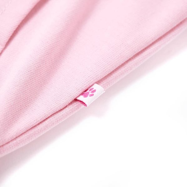 Sweatshirt para criança com capuz e fecho rosa-brilhante 104 - Image 6