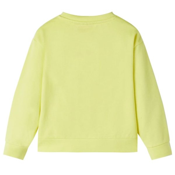 Sweatshirt para criança amarelo 92 - Image 2