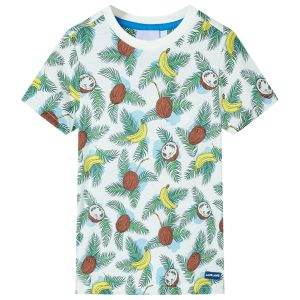 T-shirt de manga curta para criança multicor 116