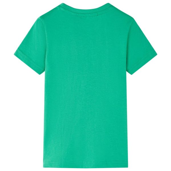 T-shirt de criança verde 92 - Image 2