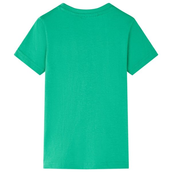 T-shirt de criança verde 128 - Image 2